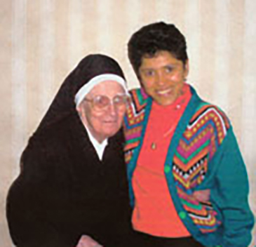 SSND Bookends: Sister Mary John Baptist Schneider and Sister Raquel Ortez