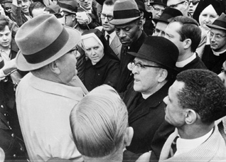 Wilson baker, Director of Public Safety, Selma, black minister from Mississippi, Reverend John Cavanaugh, C.S.C., former President of the University of Notre Dame, C. T. Vivian.