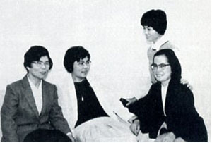 Sisters Ambrose Kawase, Evangela Imamura, Miriam Therese Kanaya, and Janet Tanaka established a mission in Nepal in 1983.