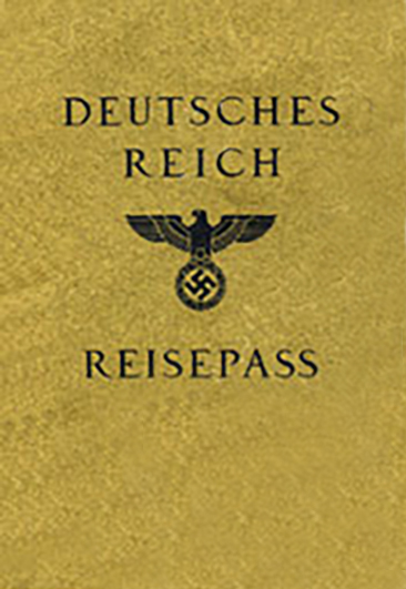 Passport Cover: Deutsches Reich Reisepass