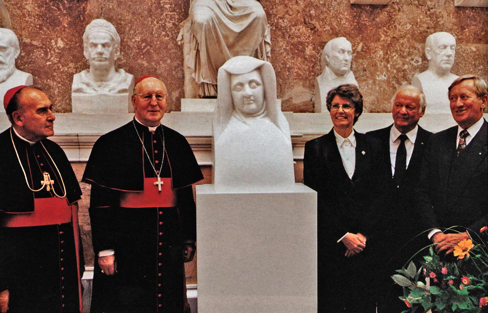 Sister Rosemary Howarth and dignitaries